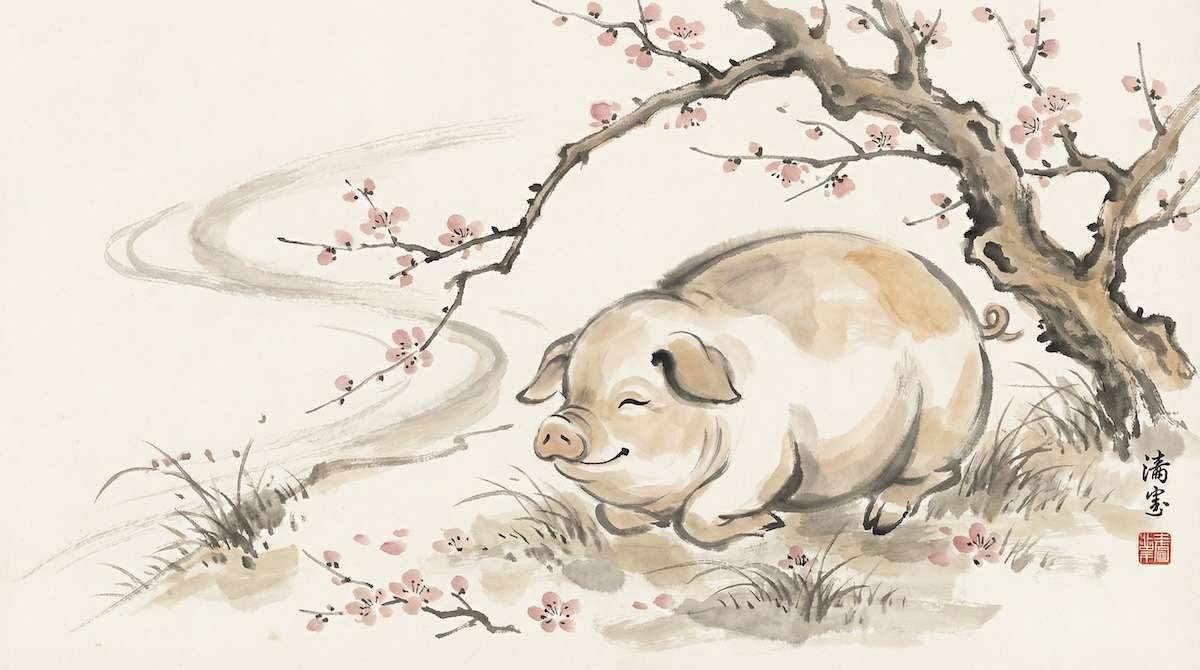 Chinesisches Sternzeichen Schwein — 5 Elemente, Stärken & Jahre