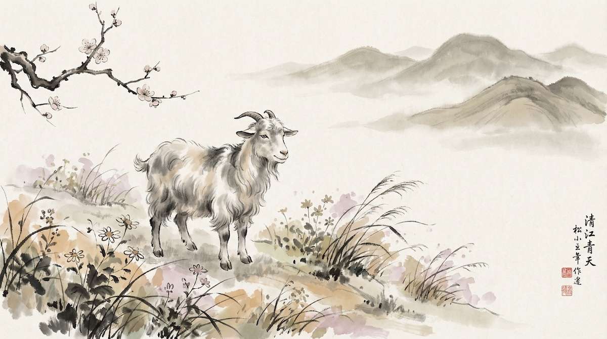 Chinesisches Sternzeichen Ziege — 5 Elemente, Stärken & Jahre