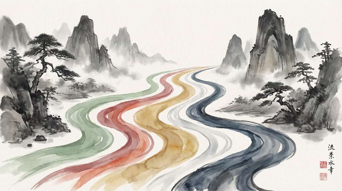 Feng Shui Farben — 5 Elemente richtig einsetzen für jedes Zimmer